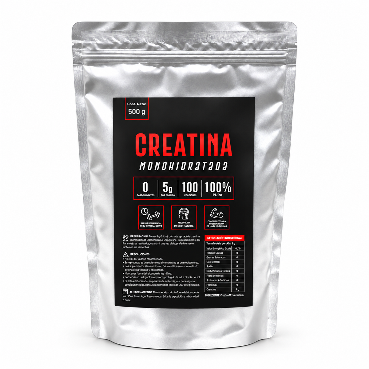 Creatina Monohidratada 500gr