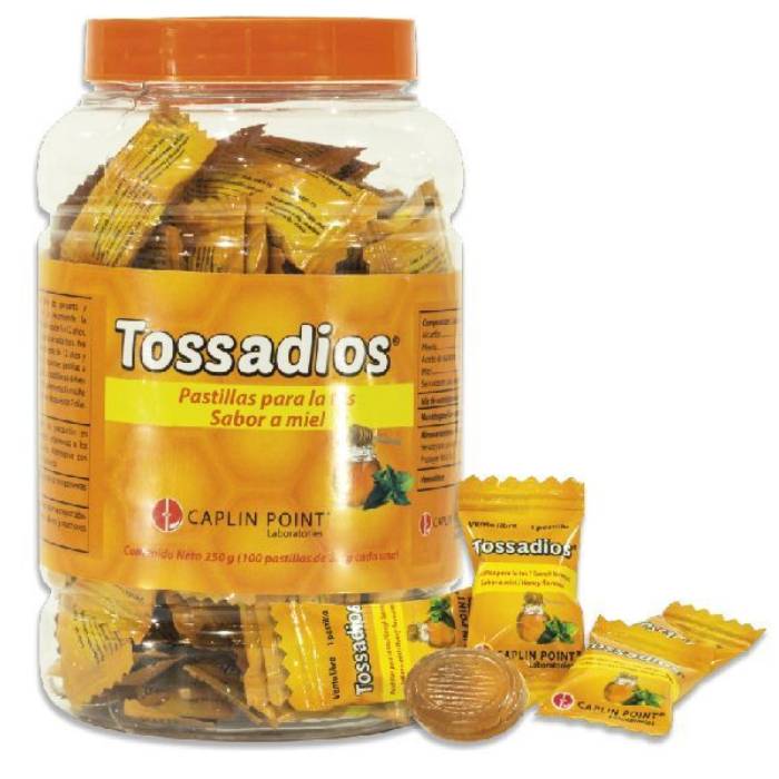 100 pastillas para la tos sabor miel - anacate