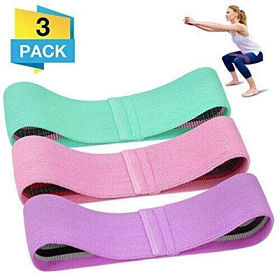Bandas HIP para gluteos 3 unidades
