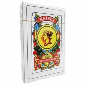 Cartas españolas juego de naipes