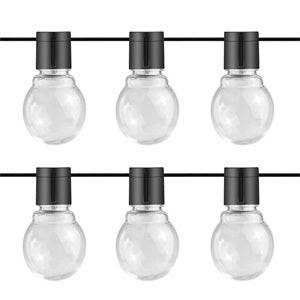 Tira de 20 luces solares LED