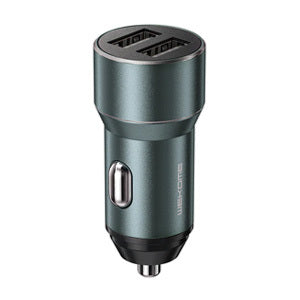 Cargador para carro USB doble carga rapida