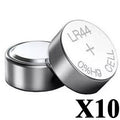Baterias LR44,357,G13 10 unidades