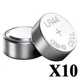 Baterias LR44,357,G13 10 unidades
