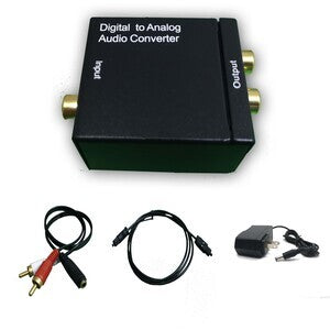 Adaptador de audio digital a analogo