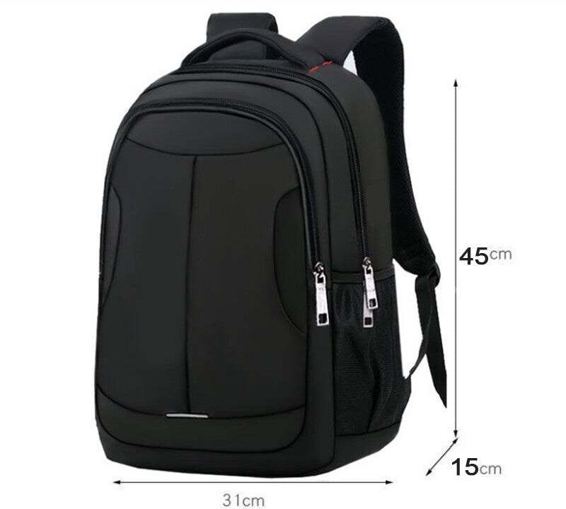Mochila 17" negra extra grande