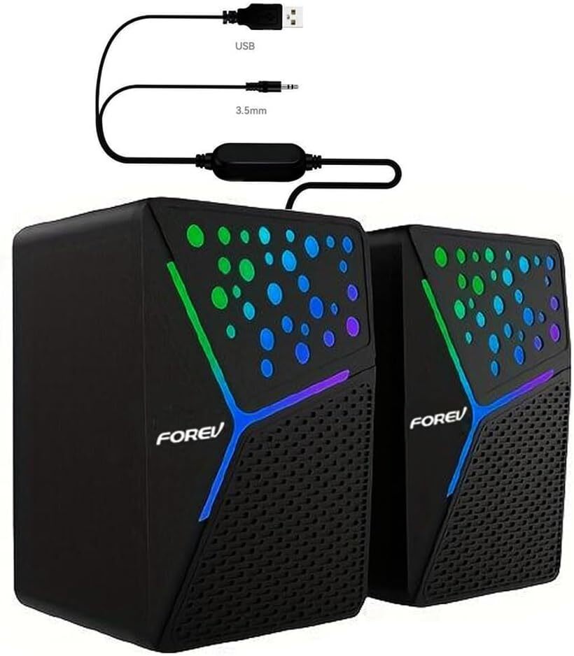 Set de 2 bocinas USB