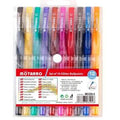 Lapiceros con glitter 10 colores