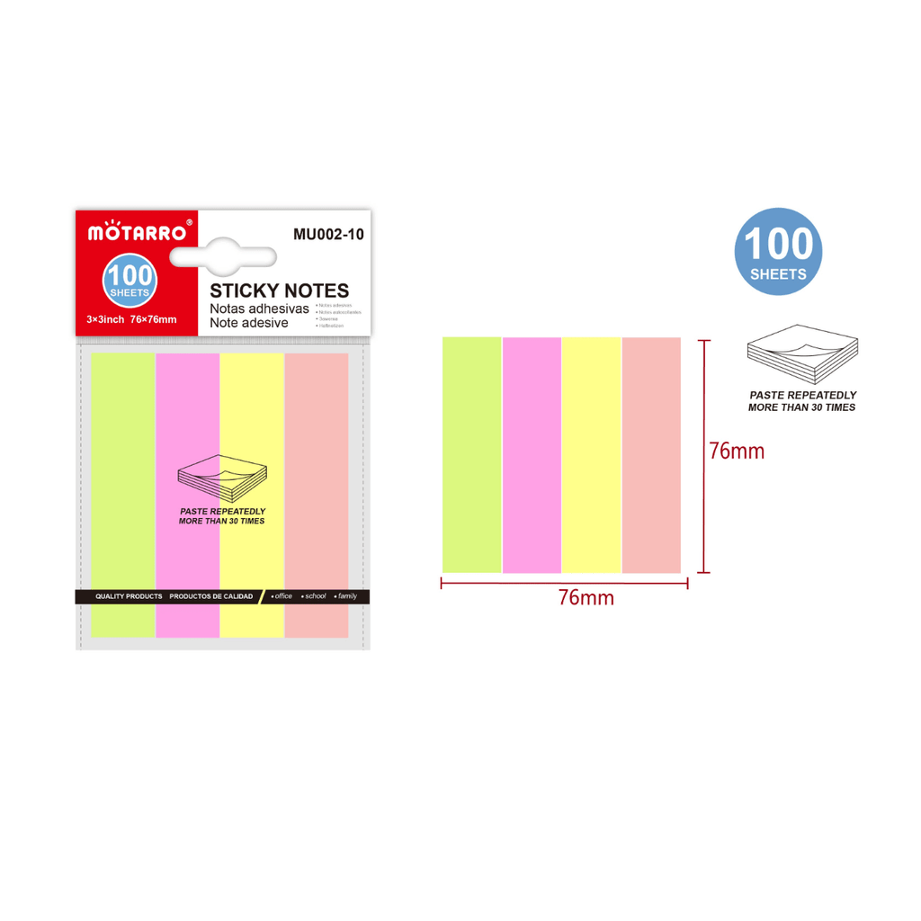 Post it de Colores
