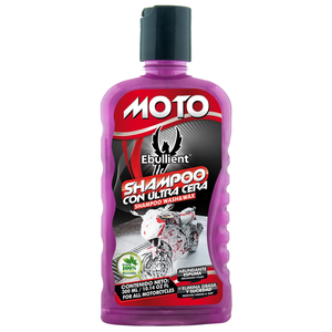 Shampoo con ultra cera 10 oz moto