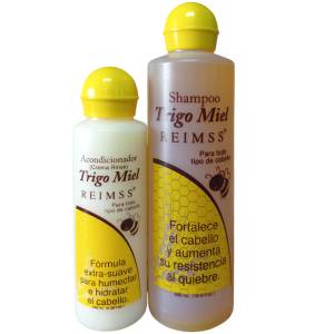 Shampoo trigo miel + acondicionador