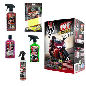 KIT de cuidado de moto 6 articulos