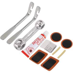 Kit para reparar llantas e inflables x12