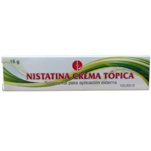 Crema de nistatina para hongos 15gr
