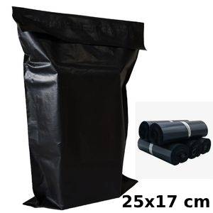 Bolsas negras con pegamento 100 unidades