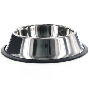 Plato de Acero Inoxidable Mascotas
