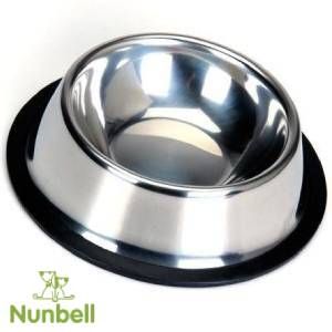 Plato de Acero Inoxidable Mascotas