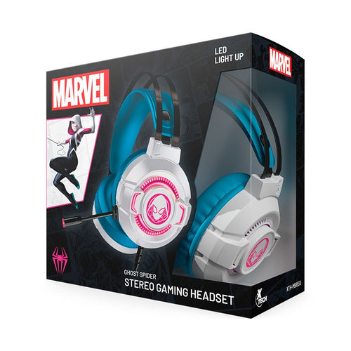 Audifonos gaming con luz LED spider ghost