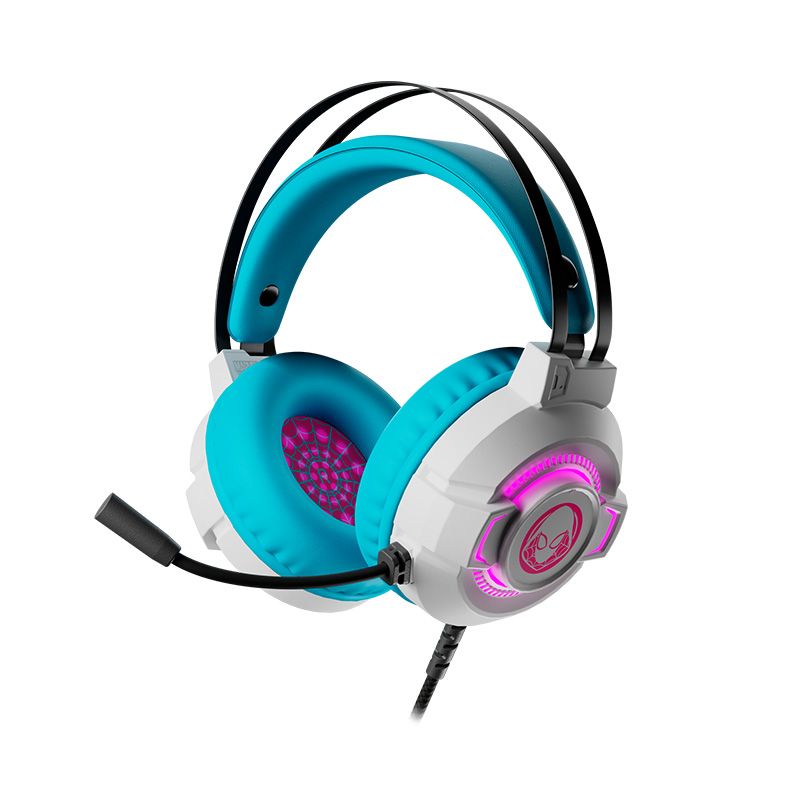 Audifonos gaming con luz LED spider ghost