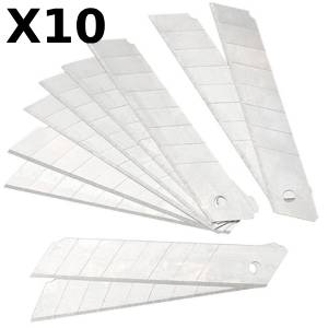 Repuestos de cuchilla de 18mm 10 unidades