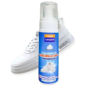 Espuma limpiadora para tenis blancos