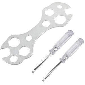 Set de desarmadores y llave 10 en 1