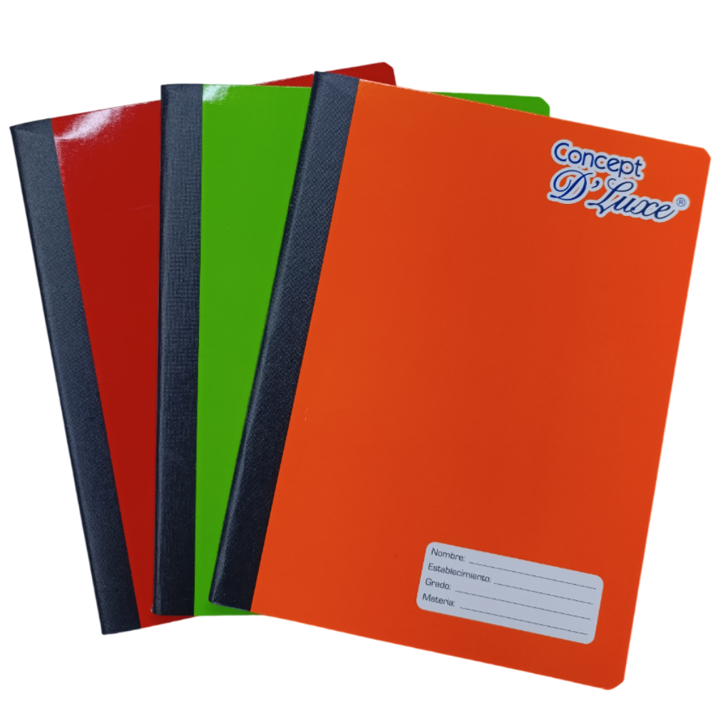 Cuaderno cosido grande