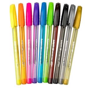 Lapiceros de 1mm 10 colores