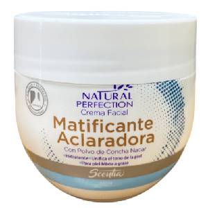 Crema aclaradora con concha nacar 150g