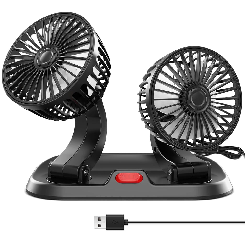 Ventilador doble para carro