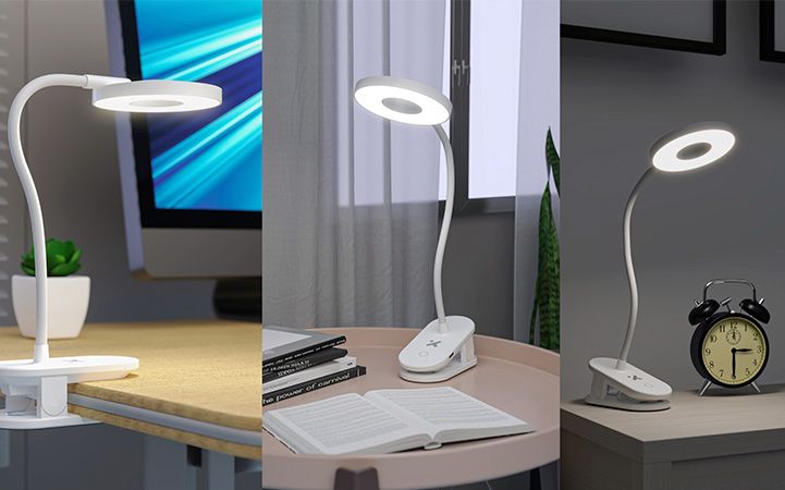Lampara LED recargable 3 niveles tipo c