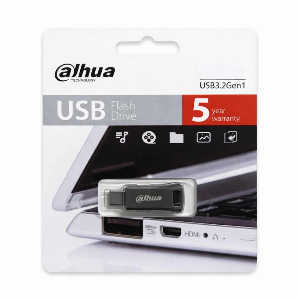 Memoria USB + tipo C de 128GB