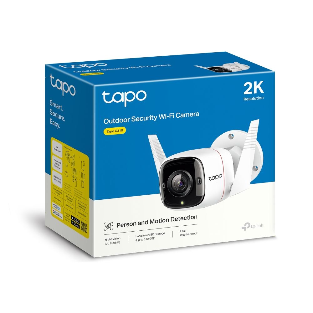 Camara WIFI C310 exterior con vision y alarmas