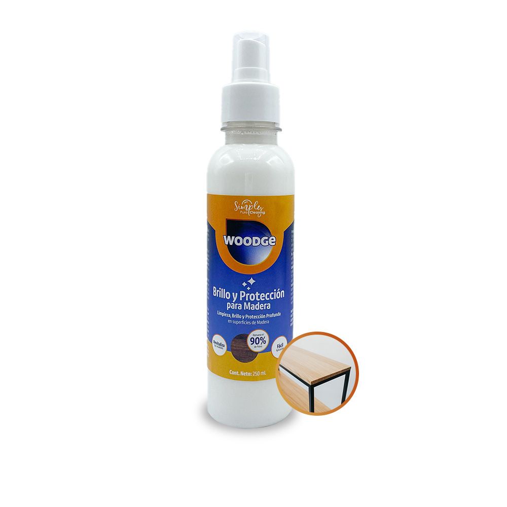 Brillo y proteccion para madera 250ml