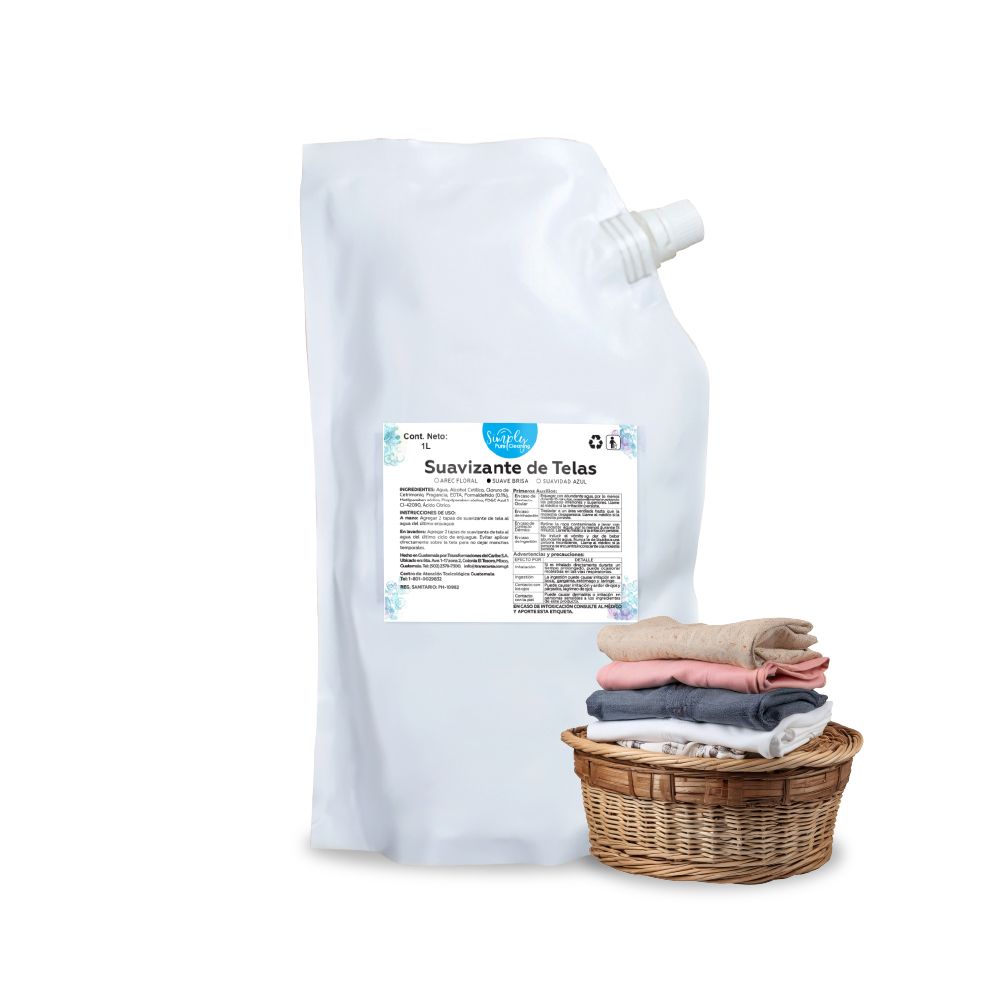 Suavizante de telas aroma suave brisa 1000ml