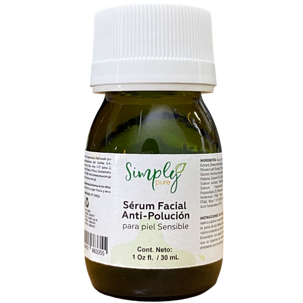 Serum facial antivejez piel sensible 1oz