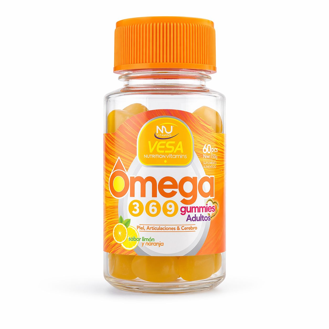Omega 3,6,9 60 gomitas adultos