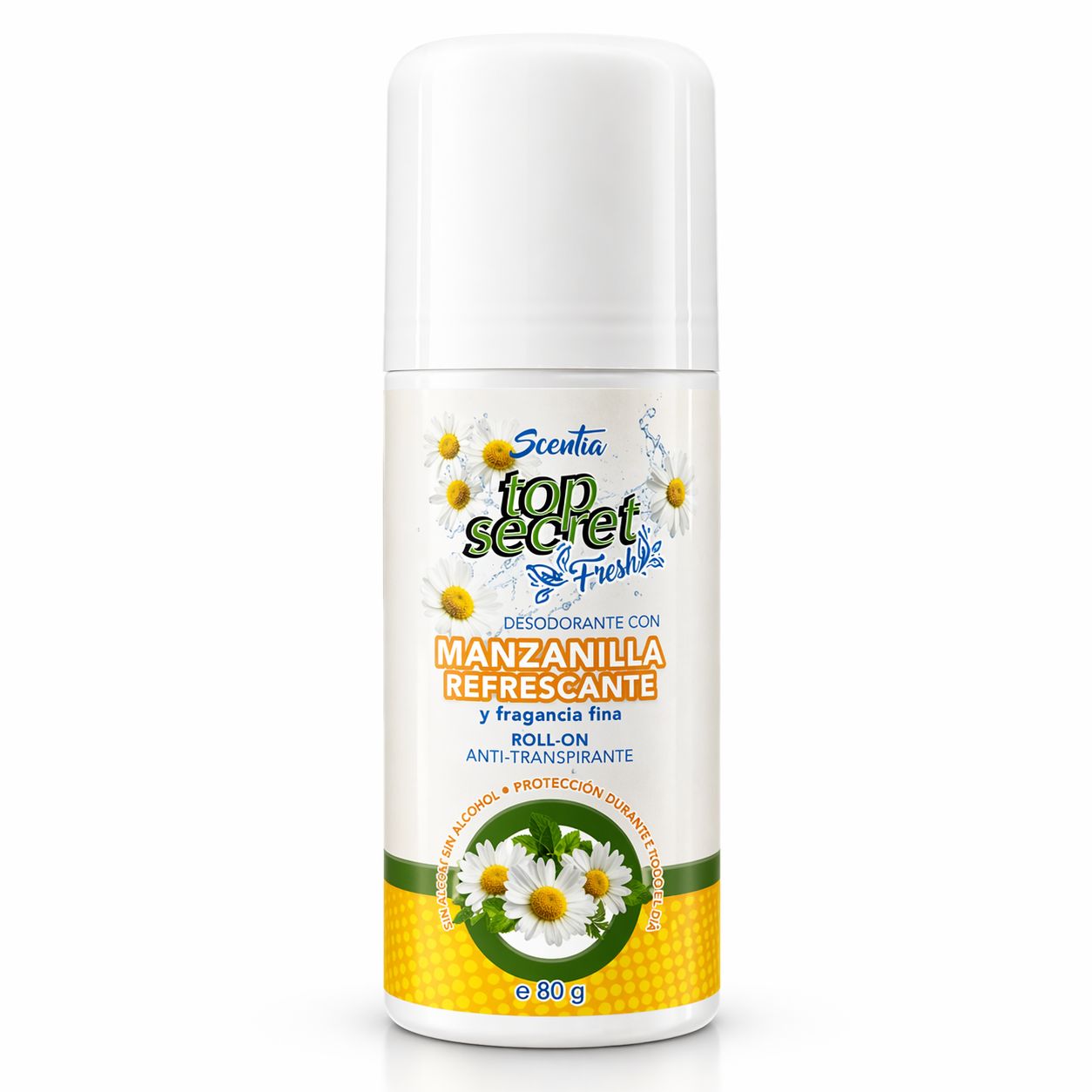 Desodorante roll on manzanilla 24 horas 80g