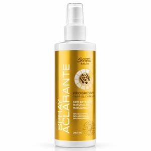 Spray aclarante para el cabello