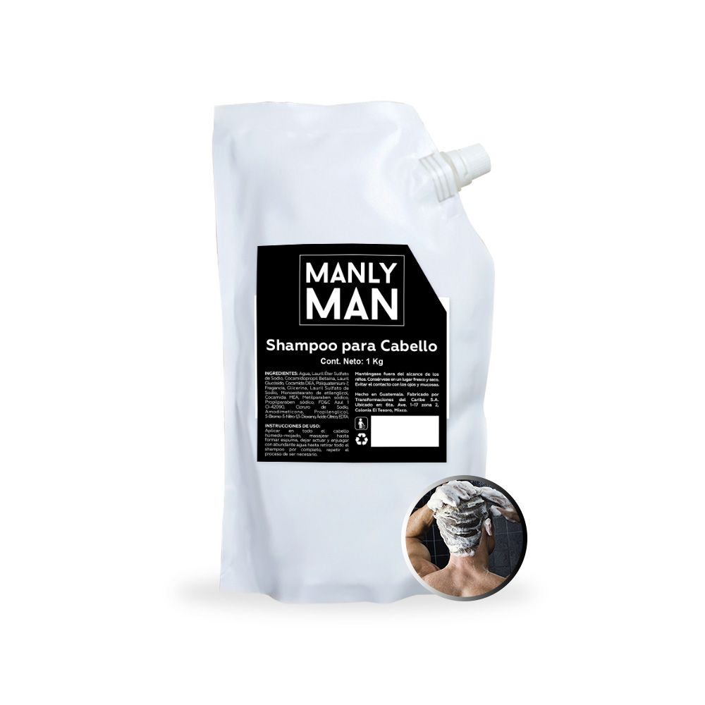Shampoo para cabello hombre 1 litro