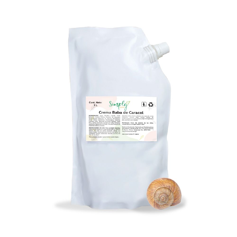 Crema regeneradora de baba de caracol 1000ml