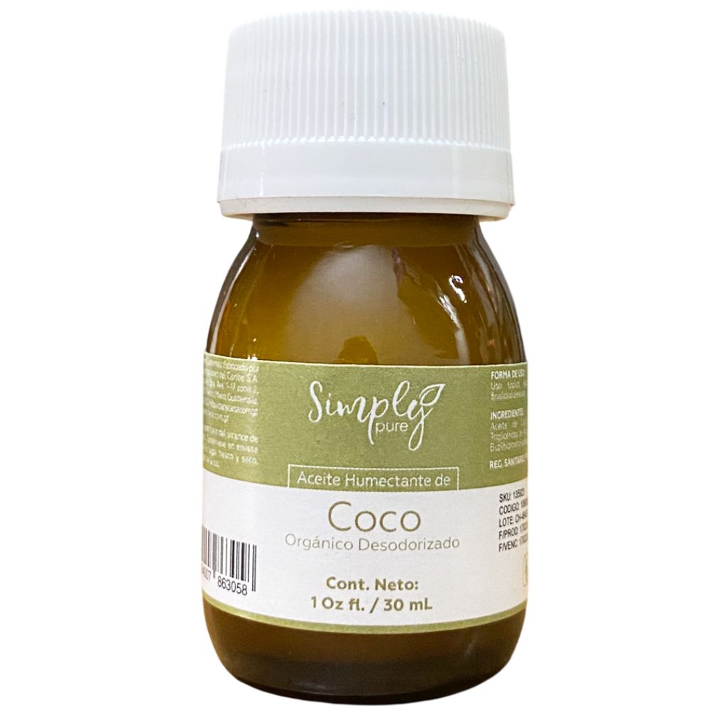 Aceite humectante de coco 1oz