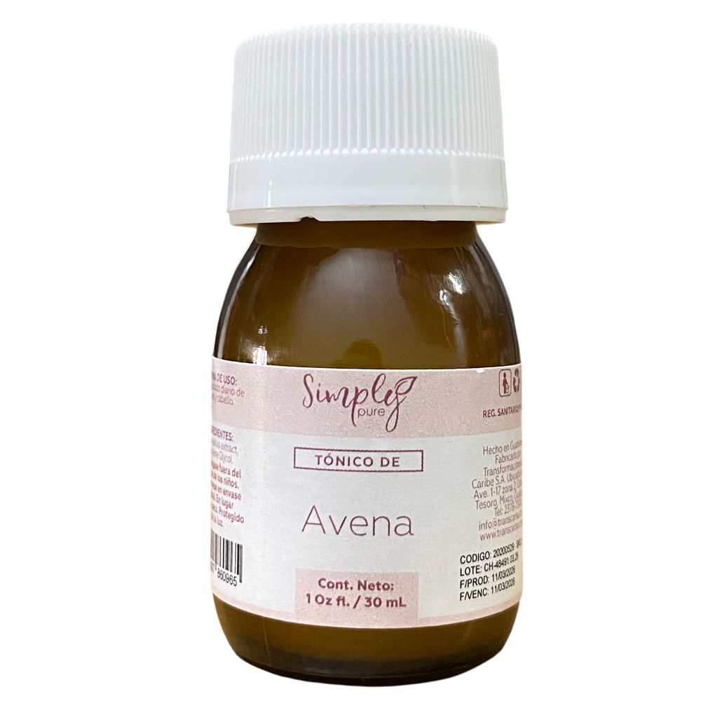 Tonico de avena 1 oz