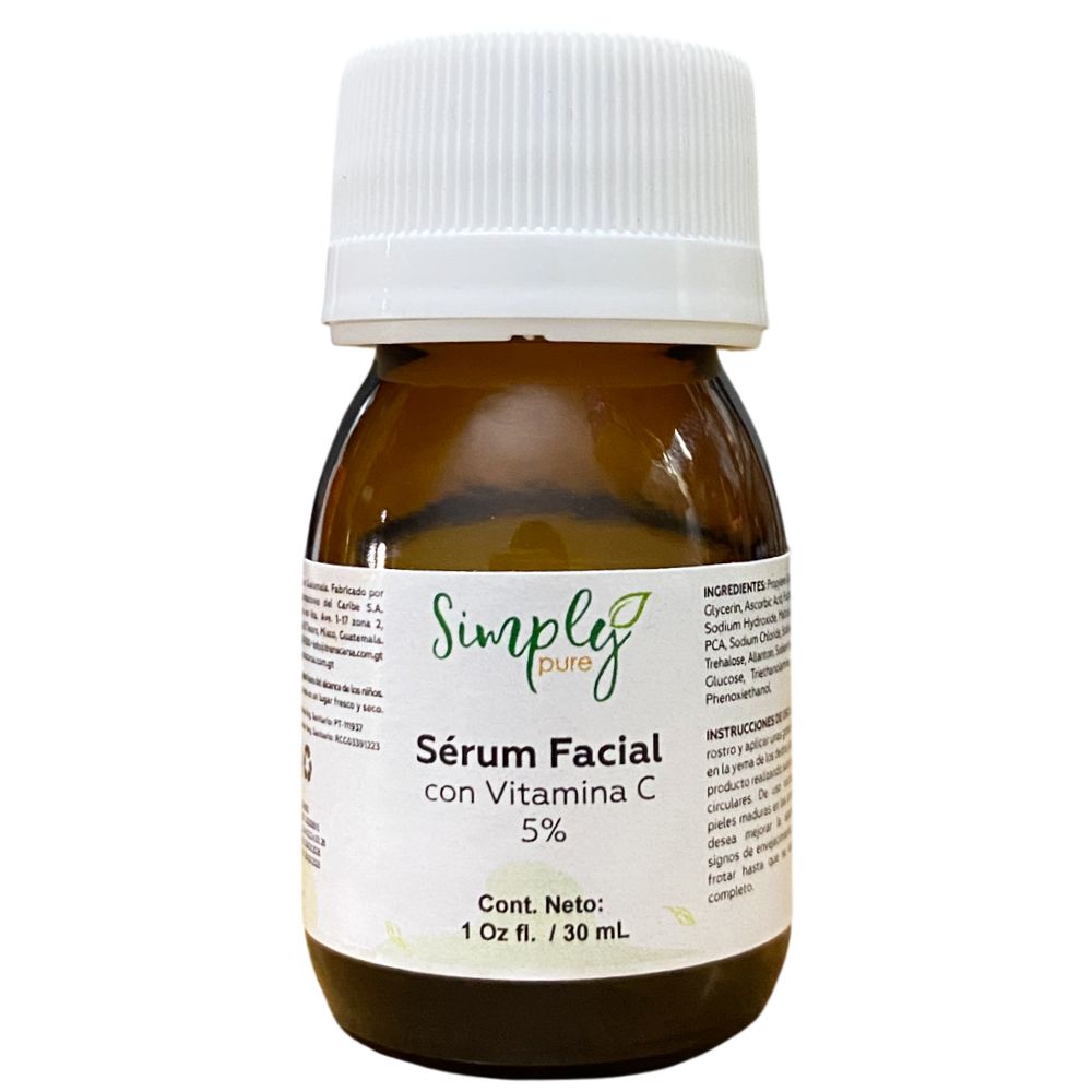Serum facial con vitamina C 1oz