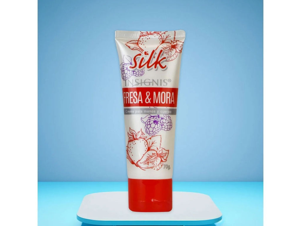 Crema de manos fresa y mora 70g