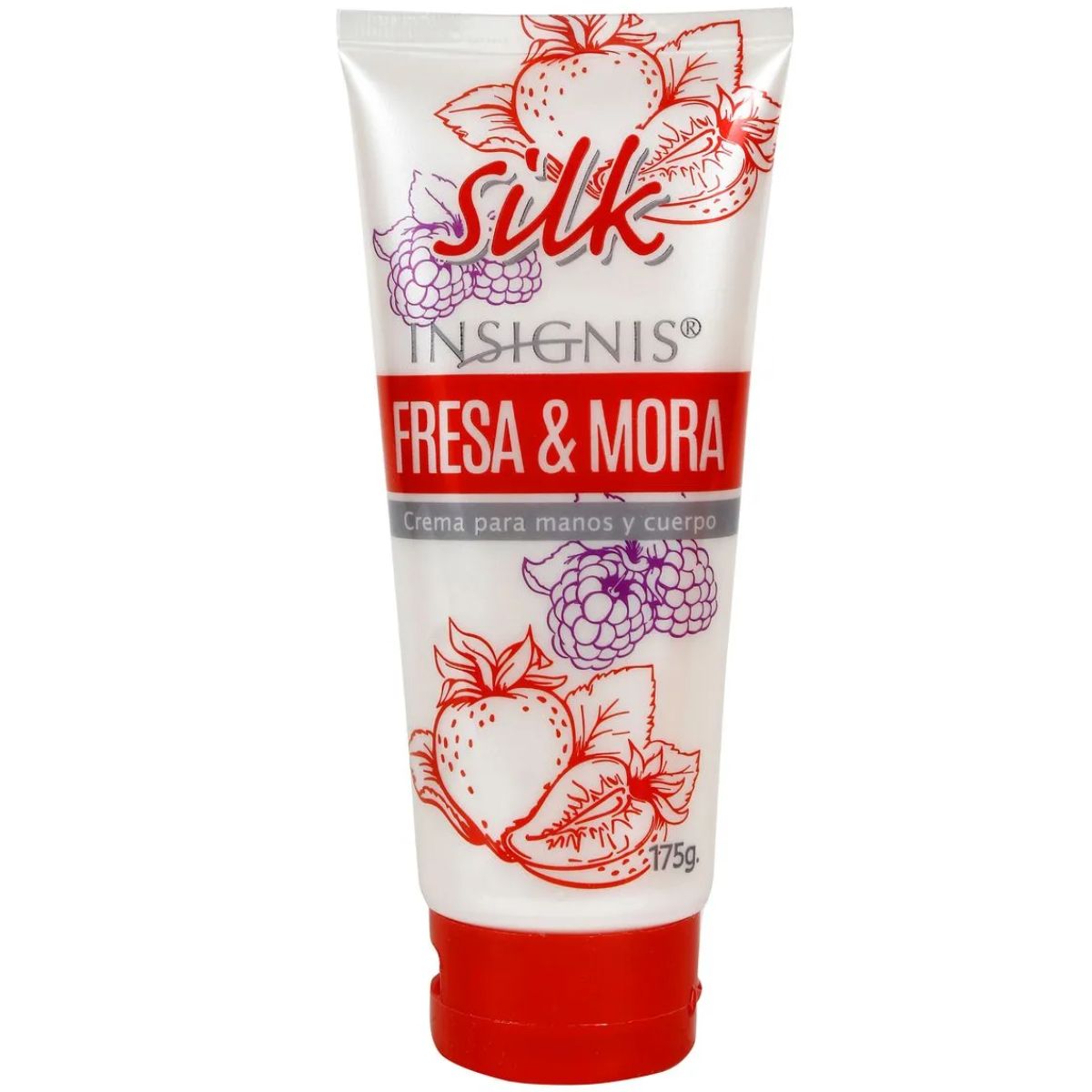 Crema de manos fresa y mora 175g