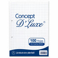 Papel bond 100 hojas cuadricula oficio
