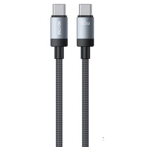 Cable tipo C a tipo C carga rapida 65W