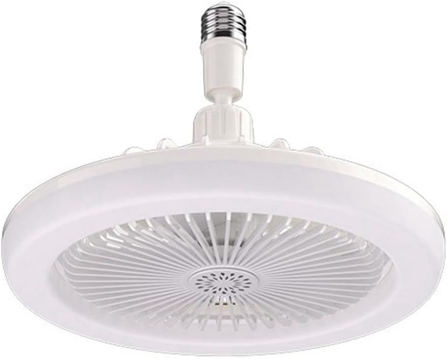 Ventilador con bombilla LED