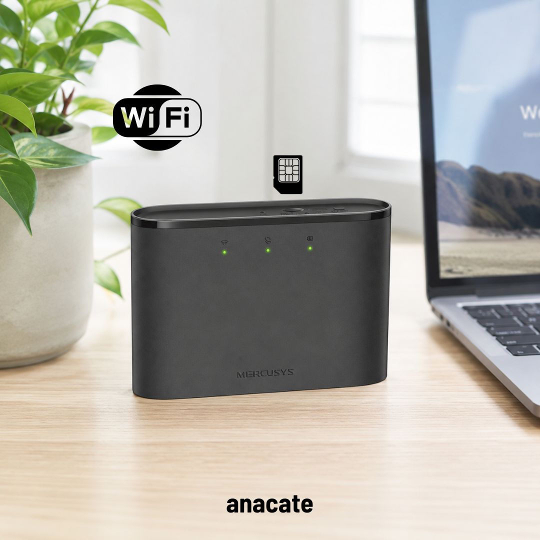 Router portatil con chip liberado